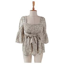 Top Noa Noa de algodón multicolor Talla S Multicolor