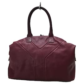 Yves Saint Laurent-[Used] YVES SAINT LAURENT ◆ Old / Tote bag / Leather / BRD-Other
