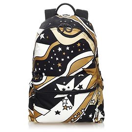 Dolce & Gabbana Dolce&Gabbana Sac à dos en nylon à imprimés multiples Multicolore