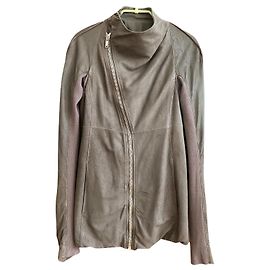 rick owens jacket Taupe