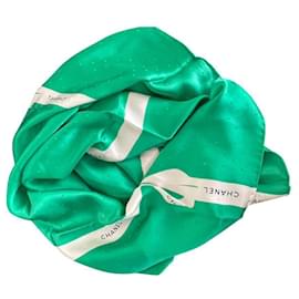 Chanel-Chanel scarf-Green
