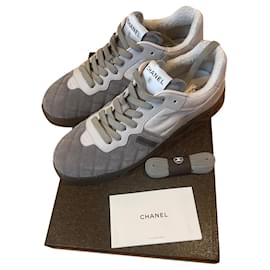 Chanel-Sneakers-Dark grey