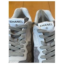 Chanel-Sneakers-Dark grey