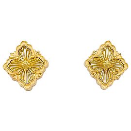 Orecchini Buccellati "Opera Tulle" in oro giallo e madreperla. Altro