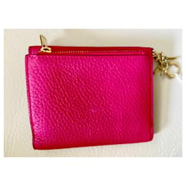 Dior-Diorissimo purse / wallet-Silvery,Pink