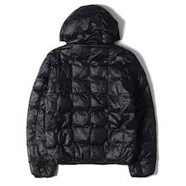 Dolce & Gabbana-[Used]  DOLCE & GABBANA Dolce & Gabbana Jacket Nylon Hood  Down Jacket with Logo Plate Black Black 46 Outer Bruzon [Men]-Black