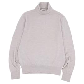 Hermès-[Used] Hermes HERMES Turtleneck Knit Sweater M Wool Tops  Men's M Gray-Grey