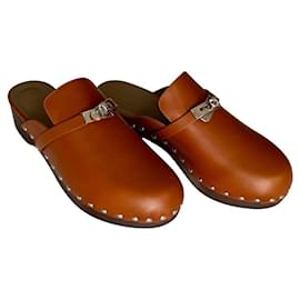 Hermès Carlotta verstopft Hellbraun