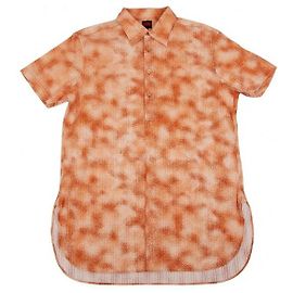 [Used] Jean Paul Gaultier Jean Paul GAULTIER cotton mottled pattern  short sleeve pullover shirt orange 48 [Men] Orange