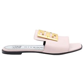 GIVENCHY 4G Mules in Pink calf leather Leather Pink