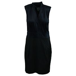 Calvin Klein Abito blu navy e nero con spalline Blu Blu navy