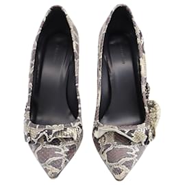 Isabel Marant-Isabel Marant Poween Pumps in Phyton-skin Leather-Other