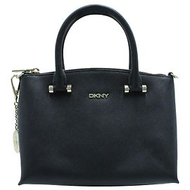 Dkny Small Black Hand Bag Black