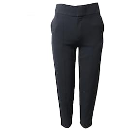 Chloé-Chloé Tailored Pants in Black Acetate-Black