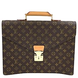 Louis Vuitton-Louis Vuitton Serviette Conseiller Briefcase Monogram Canvas-Brown