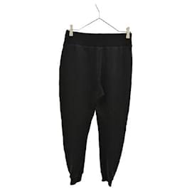 Fendi-**FENDI side logo track pants ladies tape logo FF black-Black