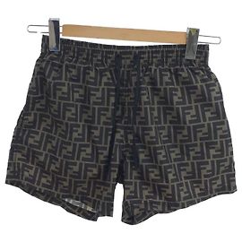*FENDI ◆ 21MC / Shorts de bain / Logo FF / Shorts / 44 / Nylon / CML / Monogramme Autre