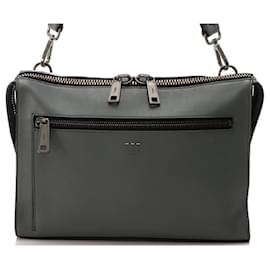 Fendi-Fendi Shoulder Bag Messenger Bag Khaki Calf-Khaki