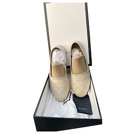 Espadrilles Gucci Écru