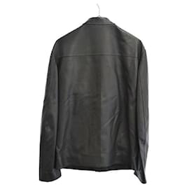 Fendi-*FENDI 17AW Karl Lagerfeld Leather Jacket Karl Lagerfeld studs single leather jacket-Black
