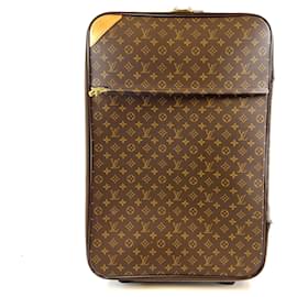 Louis Vuitton-Louis Vuitton Pegase Luggage 65 Monogram canvas-Brown