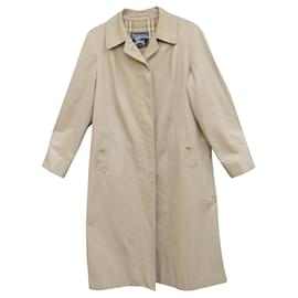 Burberry-raincoat woman Burberry vintage size 40-Beige