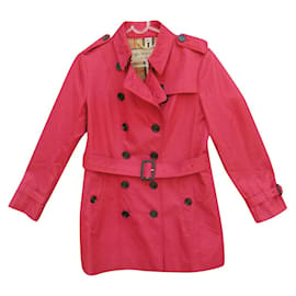 Burberry-Burberry trench size 38-Red