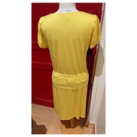 Agnès b.-Skirt suit-Yellow