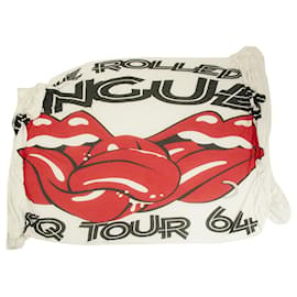Dsquared2-Dsquared2 Rolling Stones Tour 64 Large Modal Scarf Foulard Beach Cover up-Multiple colors
