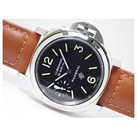 Panerai-PANERAI Luminor Marina logo Acciaio 2020 Mens-Black