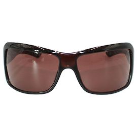 Emporio Armani Gafas de sol cuadradas burdeos Roja Burdeos
