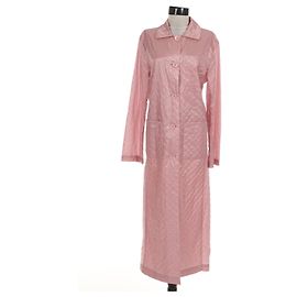 Sonia By Sonia Rykiel Pink Trench Coat Pink