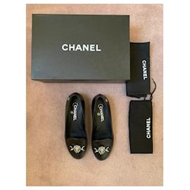 Chanel-Ballerines-Noir