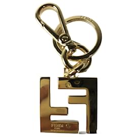 Fendi-*FENDI ◆ Keychain /-/ GLD / Unisex-Golden