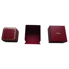 new cartier ring box with overbox Red