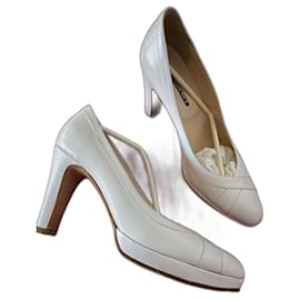 Autre Marque-Stefan back Wedding shoe harms never used!-White