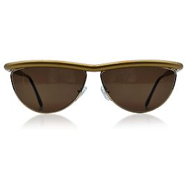 Gianfranco Ferré Óculos de sol vintage metal dourado GFF 31/ S 512 Dourado