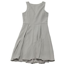 Robe trapèze sans manches Emporio Armani en polyester gris Gris
