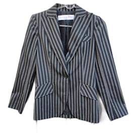 Christian Dior-jacket Christian Dior boutique t 36-Black,Grey