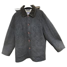 Burberry-Burberry jacket size L-Dark grey