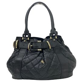 Borsa a spalla Burberry Beaton Nero