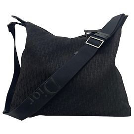 Christian Dior borsa a tracolla unisex Nero