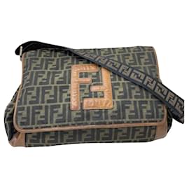 Fendi-bolsa mensageiro unissex-Multicor