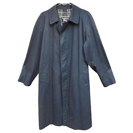 impermeable hombre Burberry vintage t 50 Azul marino