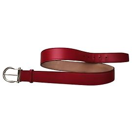 Salvatore Ferragamo Gürtel Rot