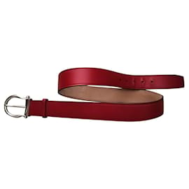 Salvatore Ferragamo-Belts-Red