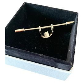 Balenciaga-Ring Silber