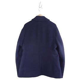 ACNE STUDIOS GEGENSEITIGE PFOTE17 WOLLJACKE ACNE STUDIOS Wolljacke Melton M65 Marineblau