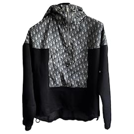 Dior-Dior half zip jacket-Black,Grey,Navy blue