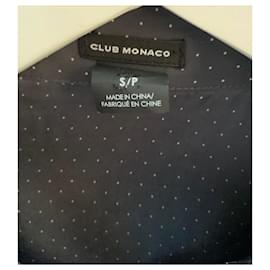 Club Monaco-camisa do clube monaco-Cinza